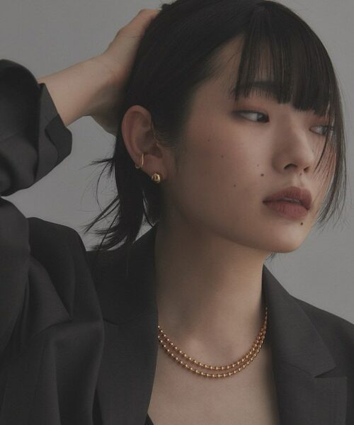 COCOSHNIK / ココシュニック ネックレス・ペンダント・チョーカー | シルバー ボールチェーン ラリエット ネックレス GP | 詳細25