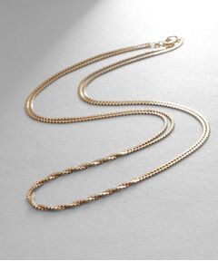 COCOSHNIK / ココシュニック ネックレス・ペンダント・チョーカー | K10ベネチアンフラットツイスト ネックレス