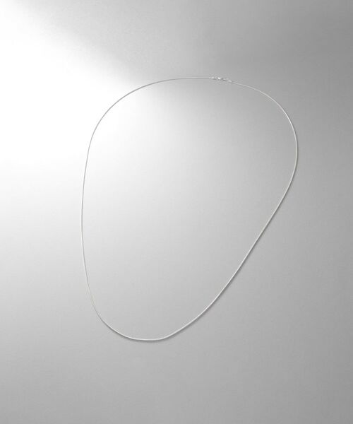 COCOSHNIK / ココシュニック ネックレス・ペンダント・チョーカー | シルバー デザインチェーン スネークネックレス（90cm） | 詳細4