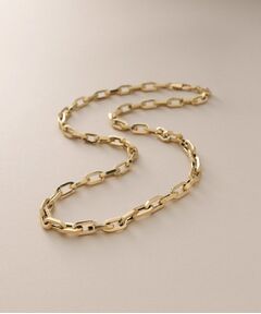 COCOSHNIK / ココシュニック ネックレス・ペンダント・チョーカー | K18中空オクタゴンケーブルチェーン ネックレス