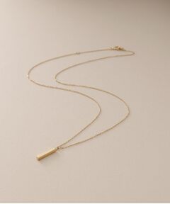 COCOSHNIK / ココシュニック ネックレス・ペンダント・チョーカー | K10中空レクタングル ネックレス