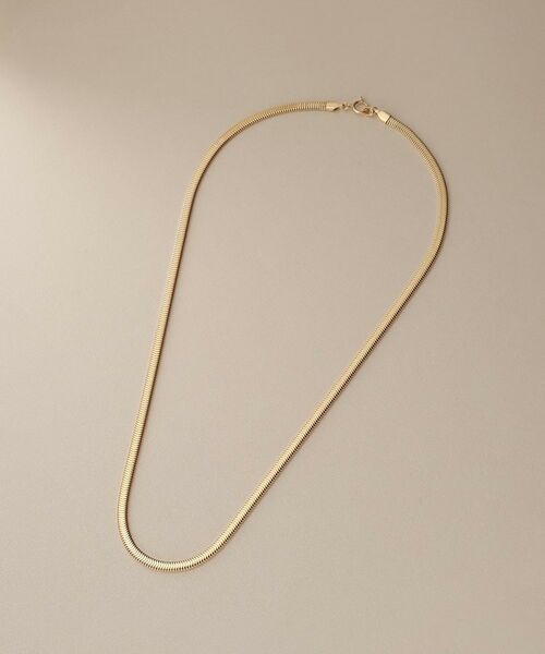 COCOSHNIK / ココシュニック ネックレス・ペンダント・チョーカー | K18オーバルスネーク ネックレス | 詳細4