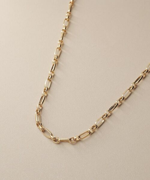 COCOSHNIK / ココシュニック ネックレス・ペンダント・チョーカー | K18中空フィガロ ネックレス細 | 詳細2