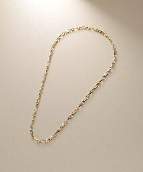 COCOSHNIK / ココシュニック ネックレス・ペンダント・チョーカー | K18中空フィガロ ネックレス細 | 詳細4