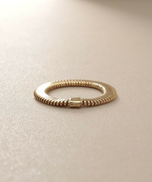 COCOSHNIK / ココシュニック リング | K18オーバルスネーク リング | 詳細2