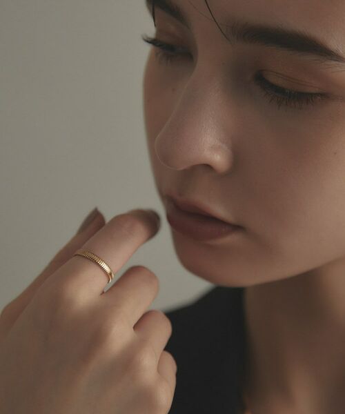 COCOSHNIK / ココシュニック リング | K18オーバルスネーク リング | 詳細6