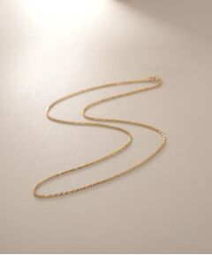 COCOSHNIK / ココシュニック ネックレス・ペンダント・チョーカー | K10クリスクロスチェーン ネックレス