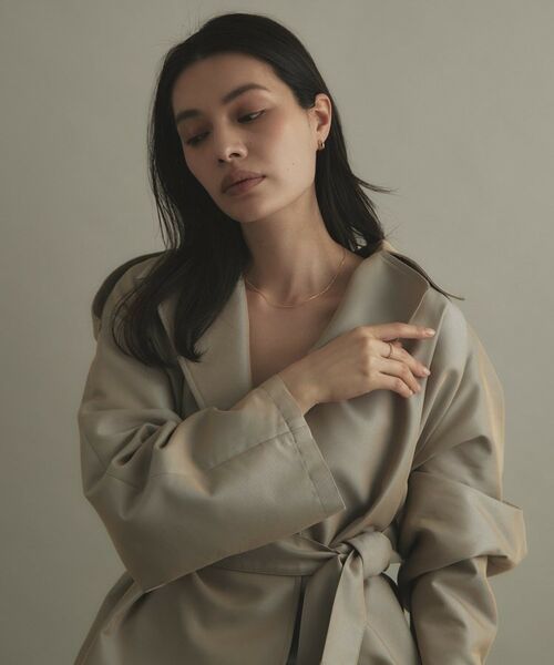 COCOSHNIK / ココシュニック ネックレス・ペンダント・チョーカー | K10クリスクロスチェーン ネックレス | 詳細6