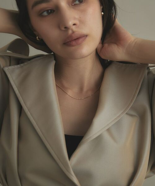 COCOSHNIK / ココシュニック ネックレス・ペンダント・チョーカー | K10クリスクロスチェーン ネックレス | 詳細7