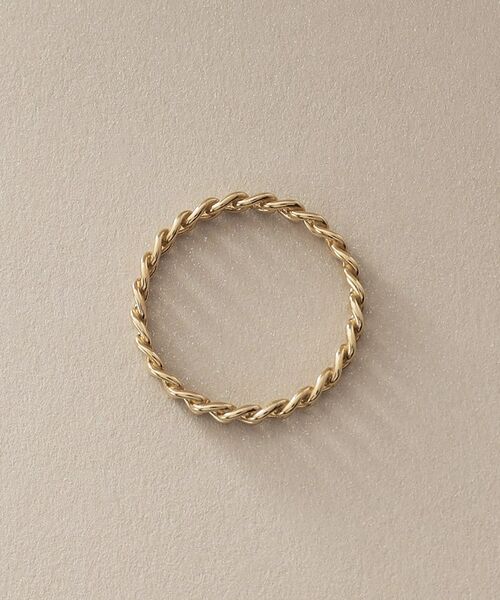 COCOSHNIK / ココシュニック リング | K10キヘイチェーンモチーフ リング | 詳細3