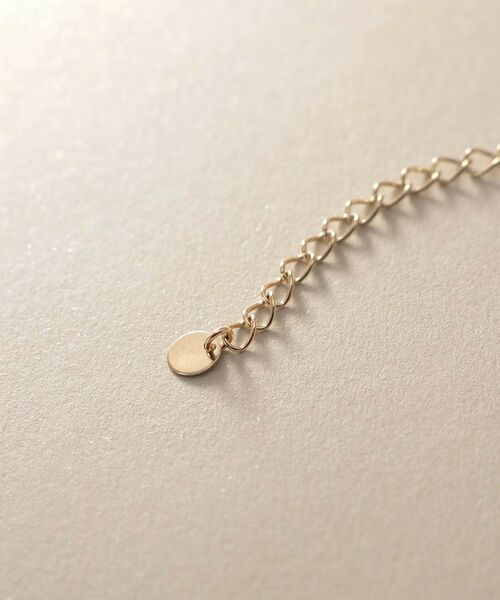 COCOSHNIK / ココシュニック アクセサリー | K10ラウンドプレート アジャスター | 詳細3