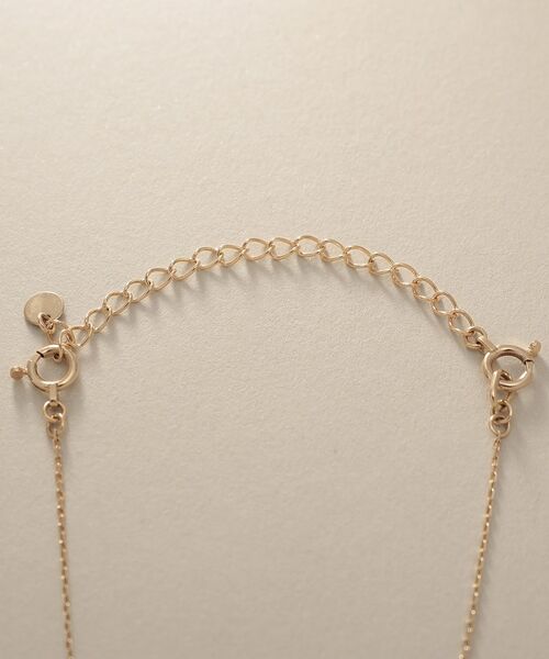 COCOSHNIK / ココシュニック アクセサリー | K10ラウンドプレート アジャスター | 詳細4