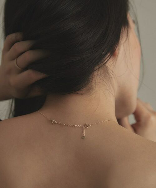 COCOSHNIK / ココシュニック アクセサリー | K10ラウンドプレート アジャスター | 詳細6