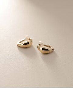 COCOSHNIK / ココシュニック ピアス・イヤリング | K10ペアシェイプワンタッチ イヤリング