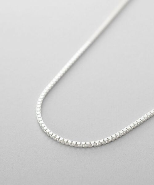 COCOSHNIK / ココシュニック ネックレス・ペンダント・チョーカー | シルバー デザインチェーン ベネチアンネックレスS（38cm） | 詳細2