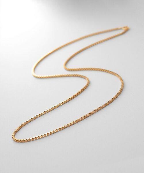 COCOSHNIK / ココシュニック ネックレス・ペンダント・チョーカー | シルバー デザインチェーン ベネチアンネックレスM（55cm） GP | 詳細1