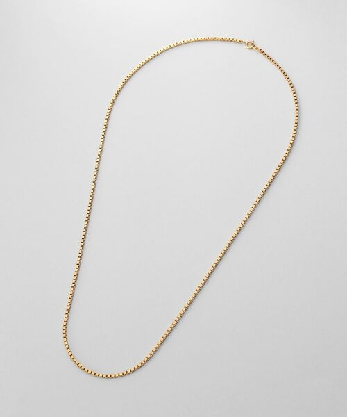 COCOSHNIK / ココシュニック ネックレス・ペンダント・チョーカー | シルバー デザインチェーン ベネチアンネックレスM（55cm） GP | 詳細4