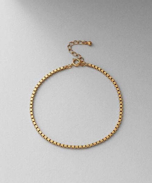 COCOSHNIK / ココシュニック ブレスレット・バングル | シルバー デザインチェーン ベネチアンブレスレットM GP | 詳細4