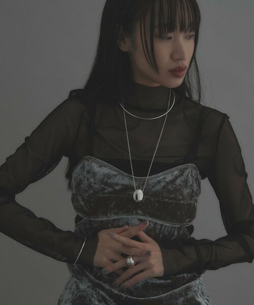 COCOSHNIK / ココシュニック ブレスレット・バングル | シルバー ホロウフレキシブル バングル | 詳細5