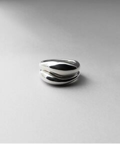 COCOSHNIK / ココシュニック リング | シルバー【サステナブル】ニュアンススタックリング