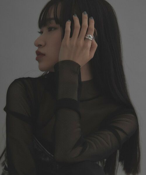 COCOSHNIK / ココシュニック リング | シルバー【サステナブル】ニュアンススタックリング | 詳細7