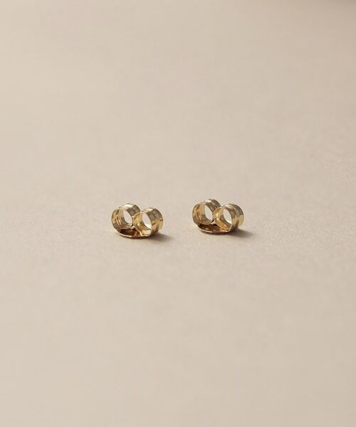 COCOSHNIK / ココシュニック アクセサリー | K18ピアスキャッチ | 詳細1