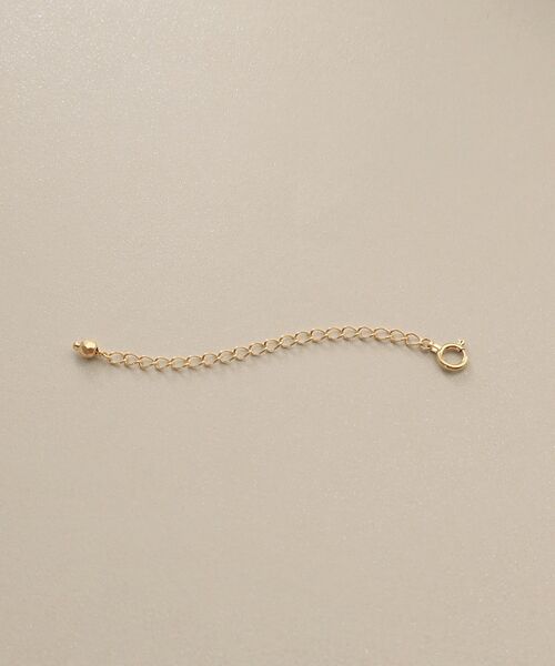 COCOSHNIK / ココシュニック アクセサリー | K18ランダムカットボール アジャスター | 詳細1