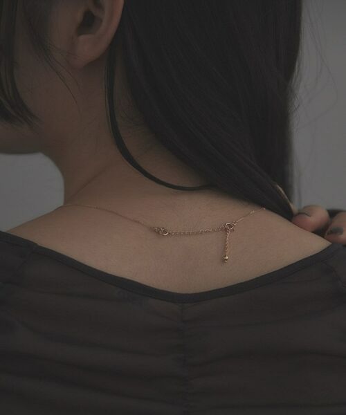 COCOSHNIK / ココシュニック アクセサリー | K18ランダムカットボール アジャスター | 詳細5