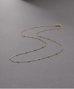 COCOSHNIK / ココシュニック ネックレス・ペンダント・チョーカー | K10スキニーネックレス スタッドケーブル