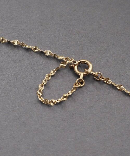 COCOSHNIK / ココシュニック ネックレス・ペンダント・チョーカー | K10スキニーネックレス モーグルチェーン | 詳細5