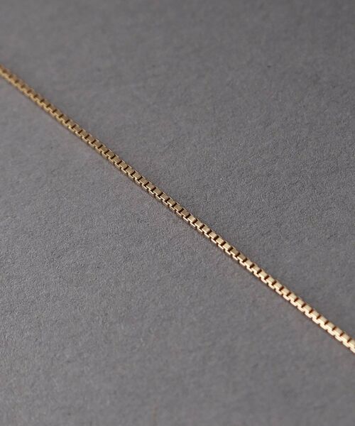 COCOSHNIK / ココシュニック ピアス・イヤリング | K10チェーンピアス ベネチアン | 詳細2