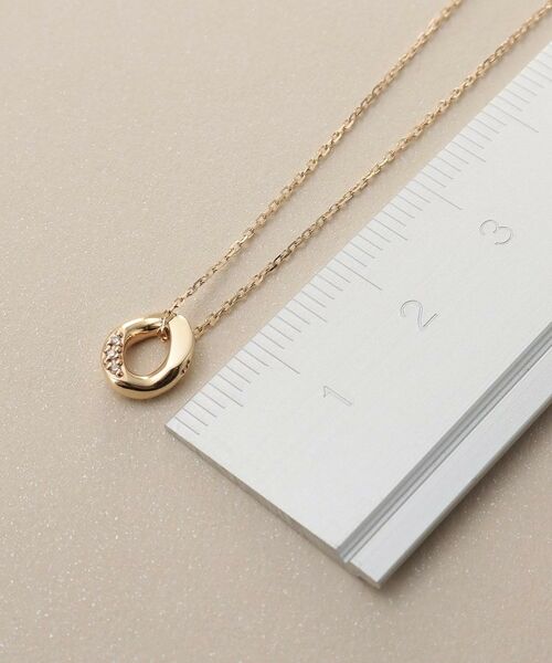 COCOSHNIK / ココシュニック ネックレス・ペンダント・チョーカー | K10ダイヤモンド キヘイモチーフ ネックレス | 詳細7