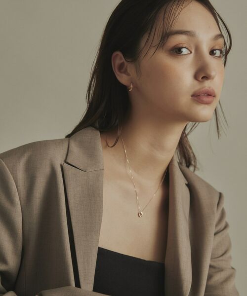 COCOSHNIK / ココシュニック ネックレス・ペンダント・チョーカー | K10ダイヤモンド キヘイモチーフ ネックレス | 詳細9