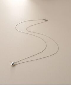 COCOSHNIK / ココシュニック ネックレス・ペンダント・チョーカー | プラチナ中空ペアシェイプ ネックレス