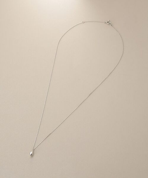 COCOSHNIK / ココシュニック ネックレス・ペンダント・チョーカー | プラチナ中空ダイヤモンドシェイプ ネックレス | 詳細5