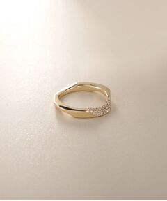 COCOSHNIK / ココシュニック リング | K10ダイヤモンド キヘイモチーフ リング