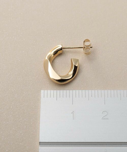 COCOSHNIK / ココシュニック ピアス・イヤリング | K10キヘイモチーフ スタッドピアス | 詳細4