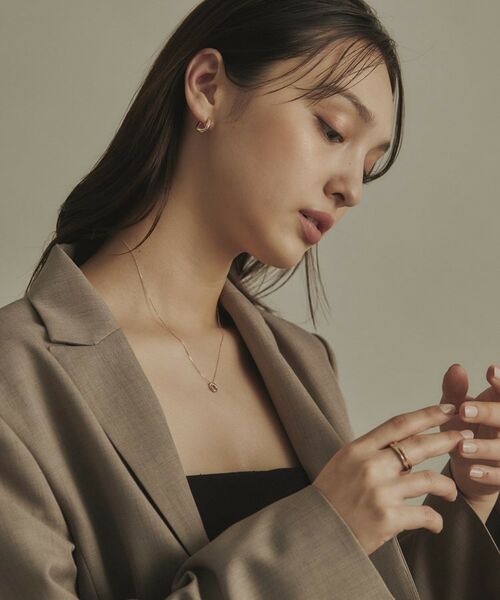 COCOSHNIK / ココシュニック ピアス・イヤリング | K10キヘイモチーフ スタッドピアス | 詳細6