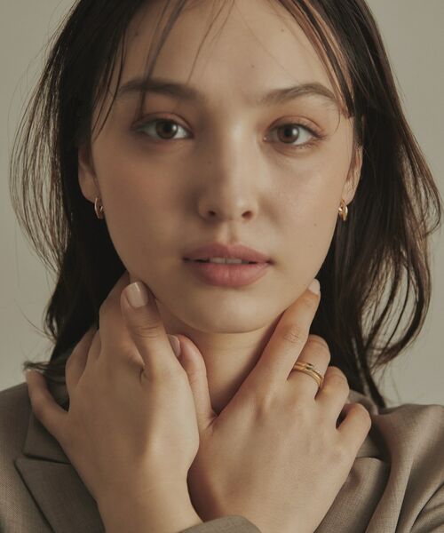 COCOSHNIK / ココシュニック ピアス・イヤリング | K10キヘイモチーフ スタッドピアス | 詳細7