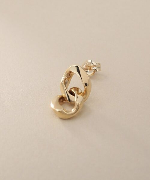 COCOSHNIK / ココシュニック ピアス・イヤリング | K10キヘイモチーフダブル スタッドピアス | 詳細2