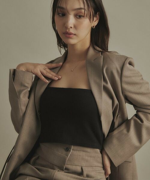 COCOSHNIK / ココシュニック ピアス・イヤリング | K10キヘイフープ スタッドピアス | 詳細6