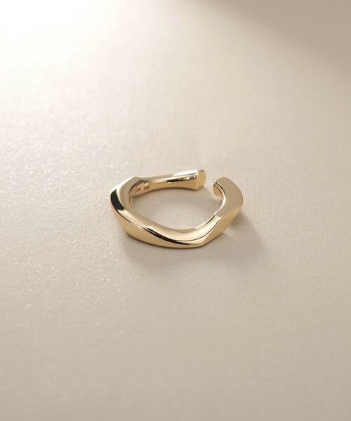 COCOSHNIK / ココシュニック ピアス・イヤリング | K10キヘイモチーフ イヤーカフ | 詳細1