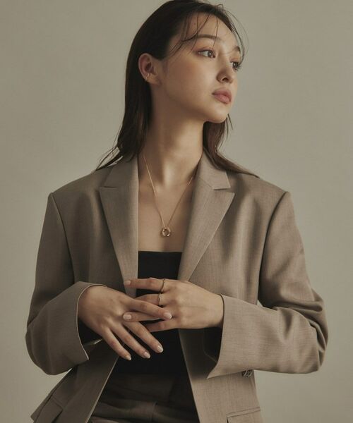 COCOSHNIK / ココシュニック ピアス・イヤリング | K10キヘイモチーフ イヤーカフ | 詳細5