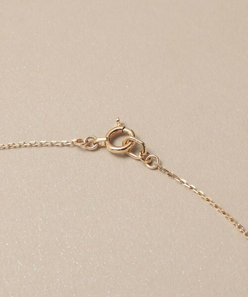 COCOSHNIK / ココシュニック ネックレス・ペンダント・チョーカー | K10ダイヤモンド アシンメトリークロス ネックレス | 詳細4