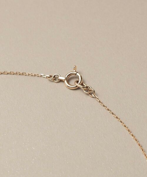 COCOSHNIK / ココシュニック ネックレス・ペンダント・チョーカー | K10ダイヤモンド トライアングルシェイプ ネックレス | 詳細4