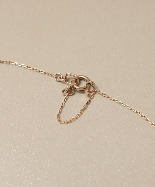 COCOSHNIK / ココシュニック ネックレス・ペンダント・チョーカー | K10ダイヤモンド トライアングルシェイプ ネックレス | 詳細5