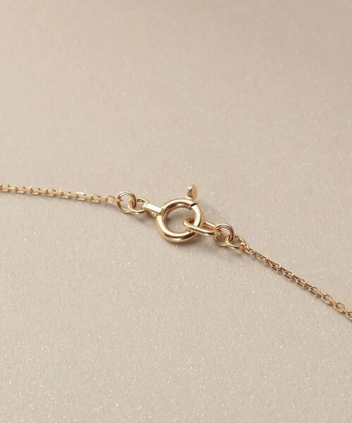 COCOSHNIK / ココシュニック ネックレス・ペンダント・チョーカー | K10ダイヤモンド シフテッドレクタングル ネックレス | 詳細4