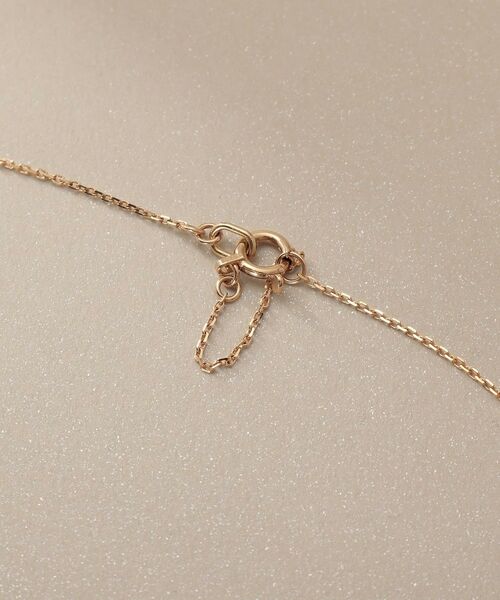 COCOSHNIK / ココシュニック ネックレス・ペンダント・チョーカー | K10ダイヤモンド シフテッドレクタングル ネックレス | 詳細5