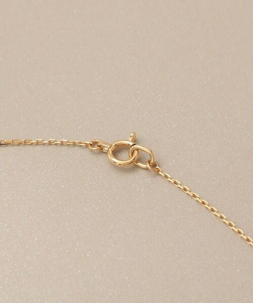 COCOSHNIK / ココシュニック ネックレス・ペンダント・チョーカー | K18ダイヤモンド ケーブルチェーンモチーフ ネックレス大 | 詳細3