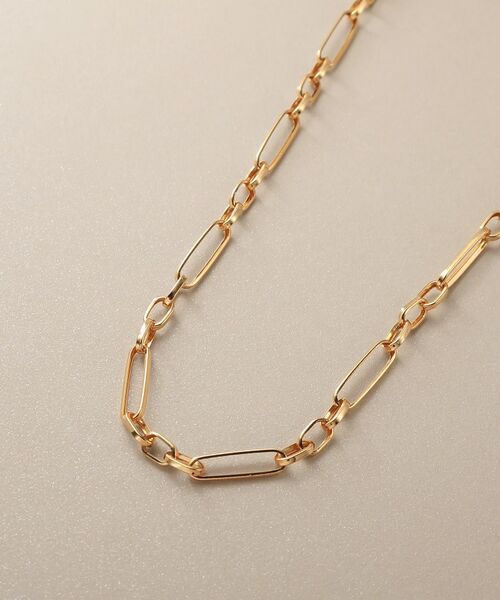 COCOSHNIK / ココシュニック ネックレス・ペンダント・チョーカー | K18ケーブルチェーン3・1フィガロ ネックレス | 詳細2